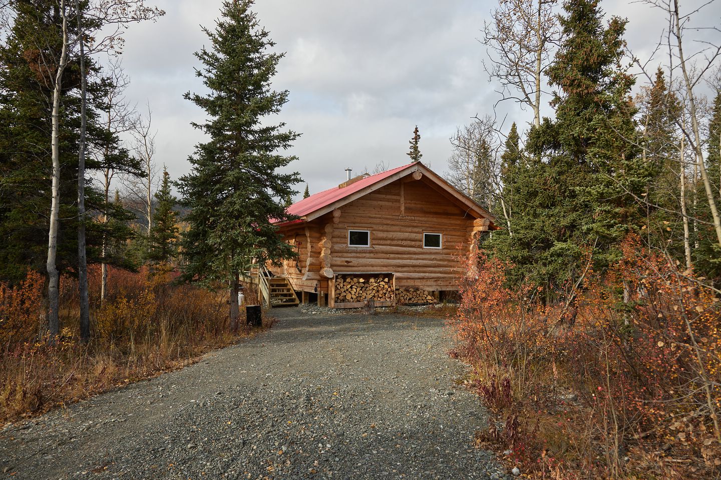 Blockhütte Montana