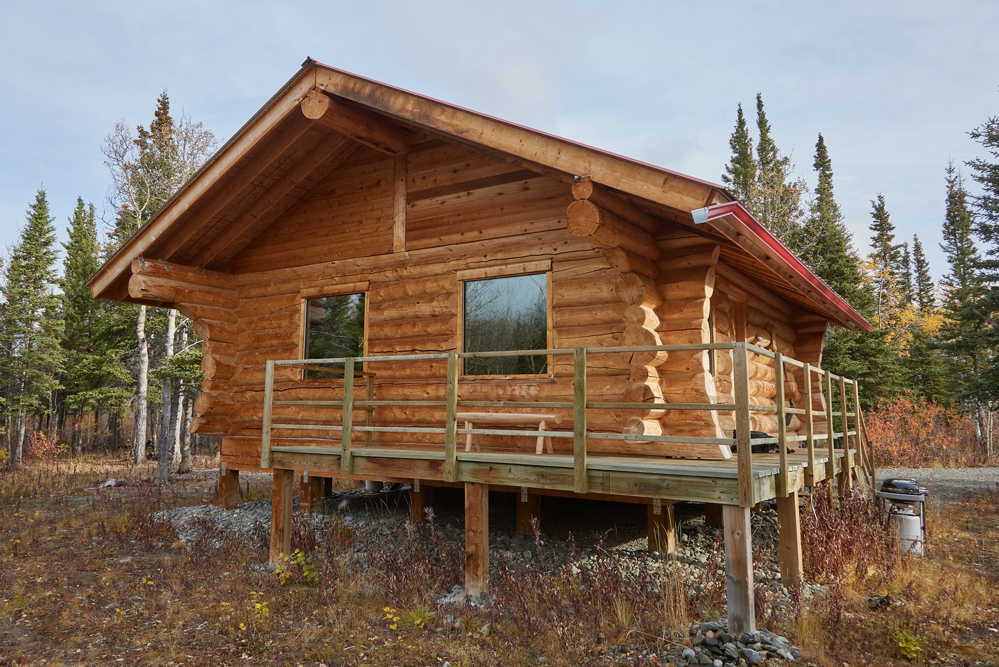 Blockhütte Montana